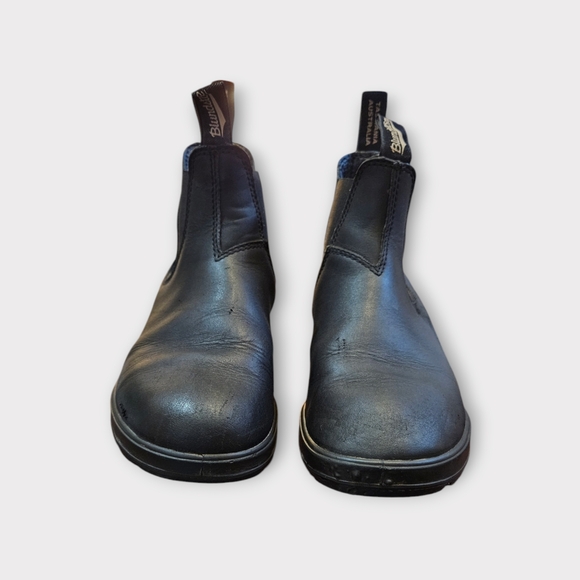 Blundstone Black Leather Chelsea Boots - Picture 3 of 10
